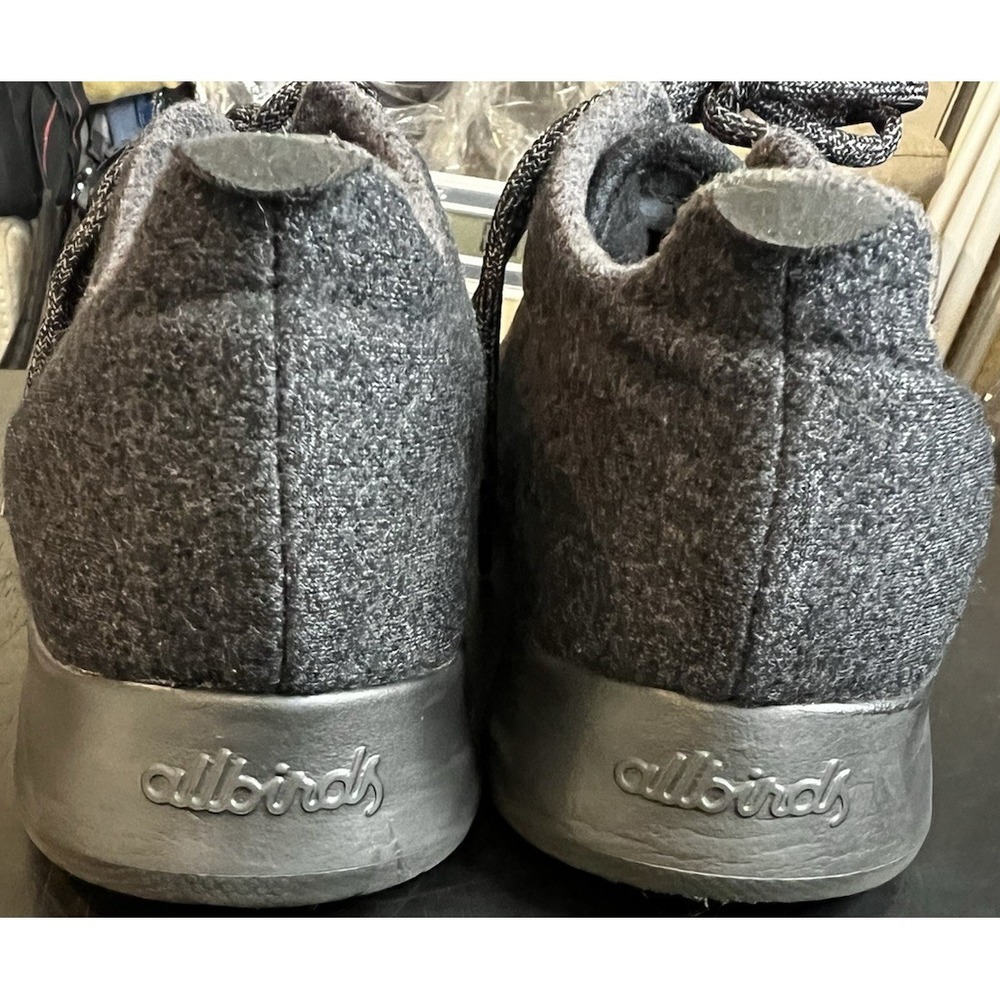 Allbirds Wool Runners Women's Size 10 Dark Gray  Athletic Running Shoes Sneakers - Picture 6 of 10